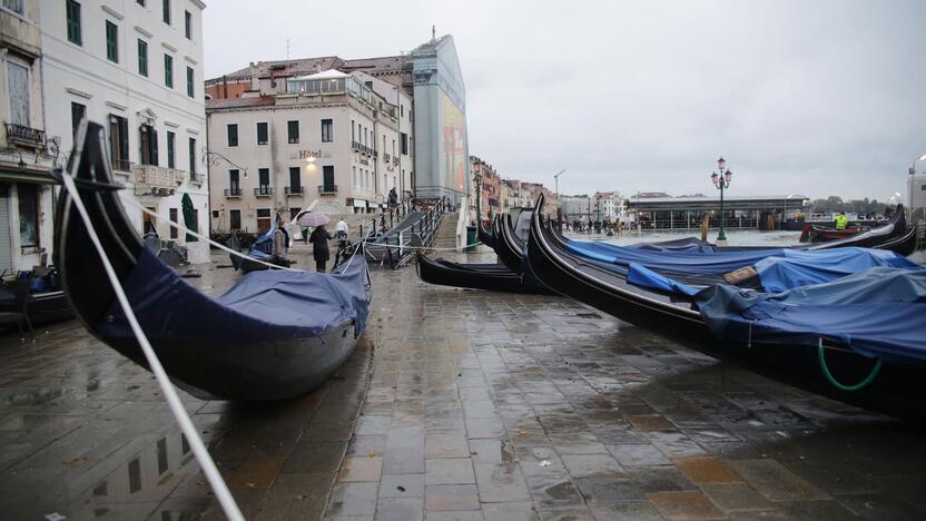 Veneciją užliejo potvynis