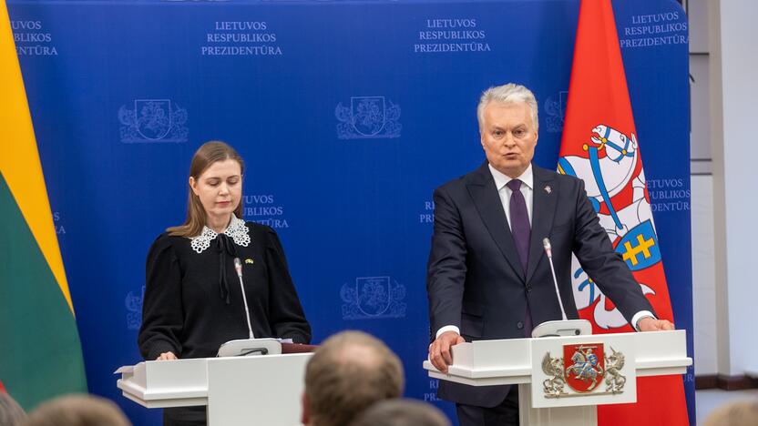 Spaudos konferencija po Valstybės gynimo tarybos posėdžio