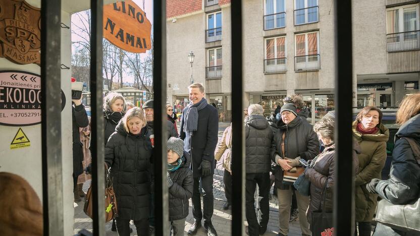 Atvirų kiemelių iniciatyvos atidarymas Vilniuje