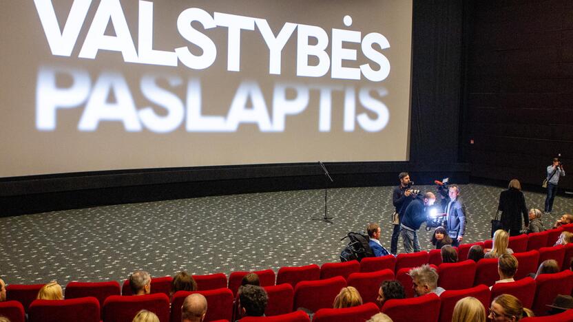 Filmo „Valstybės paslaptis“ premjera