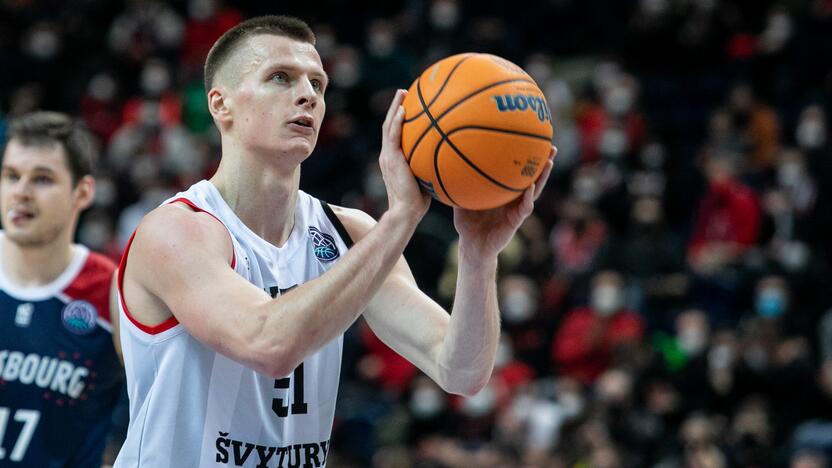 FIBA Čempionų lyga: „Rytas“ – Strasbūro IG 71:76