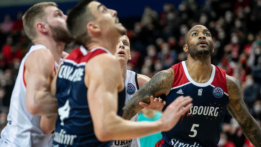 FIBA Čempionų lyga: „Rytas“ – Strasbūro IG 71:76