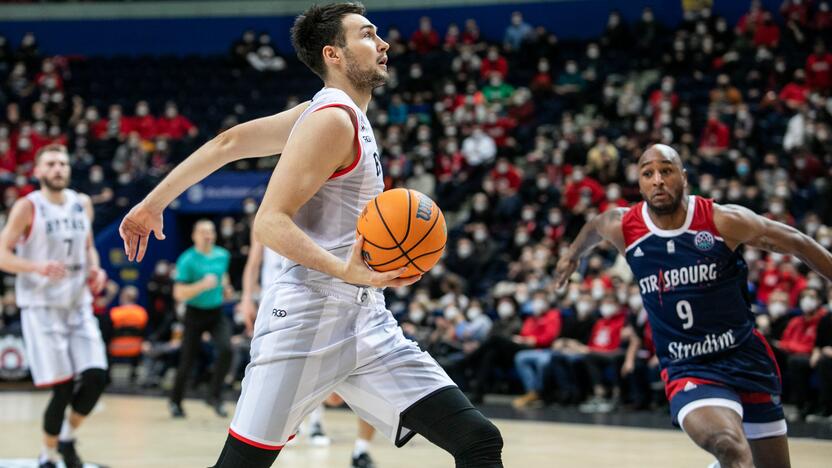 FIBA Čempionų lyga: „Rytas“ – Strasbūro IG 71:76