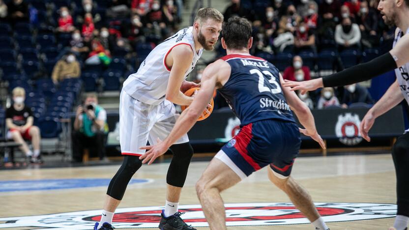 FIBA Čempionų lyga: „Rytas“ – Strasbūro IG 71:76