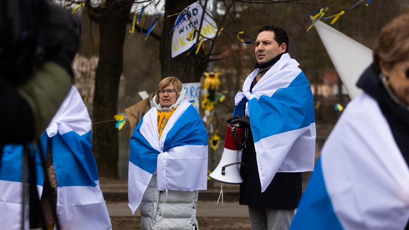 Rusijos opozicionierių mitingas Vilniuje