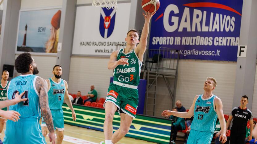 LKL: Kauno „Žalgiris“ – Alytaus „Wolves“ 71:65