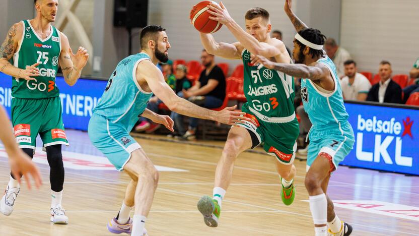 LKL: Kauno „Žalgiris“ – Alytaus „Wolves“ 71:65