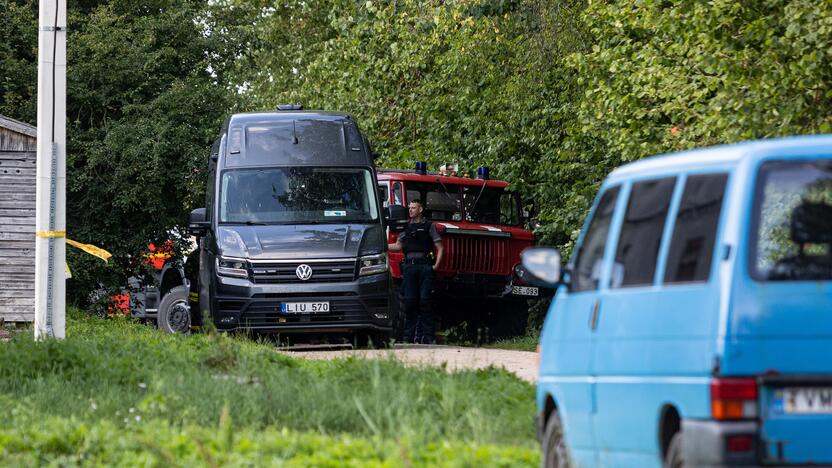 Automobilio sprogimo Molėtų rajone apylinkės