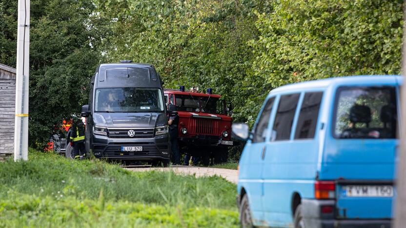 Automobilio sprogimo Molėtų rajone apylinkės