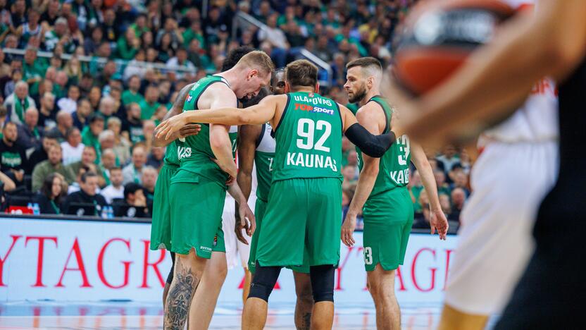 Eurolyga: Kauno „Žalgiris“  –  Belgrado „Crvena Zvezda“ 79:74