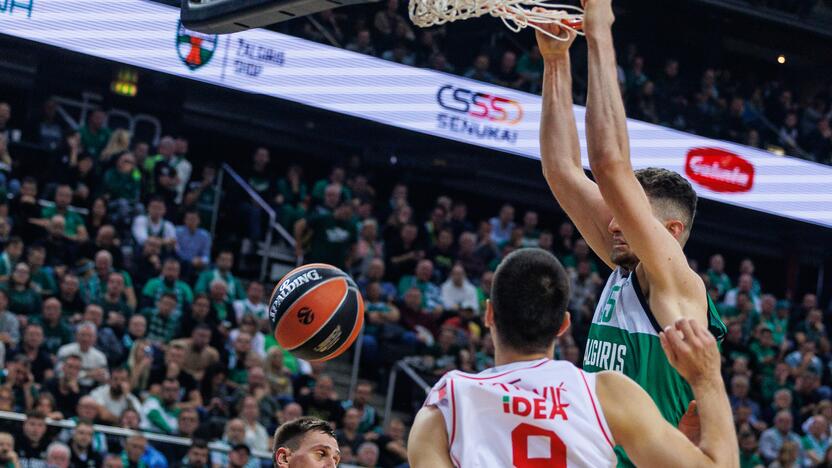 Eurolyga: Kauno „Žalgiris“  –  Belgrado „Crvena Zvezda“ 79:74