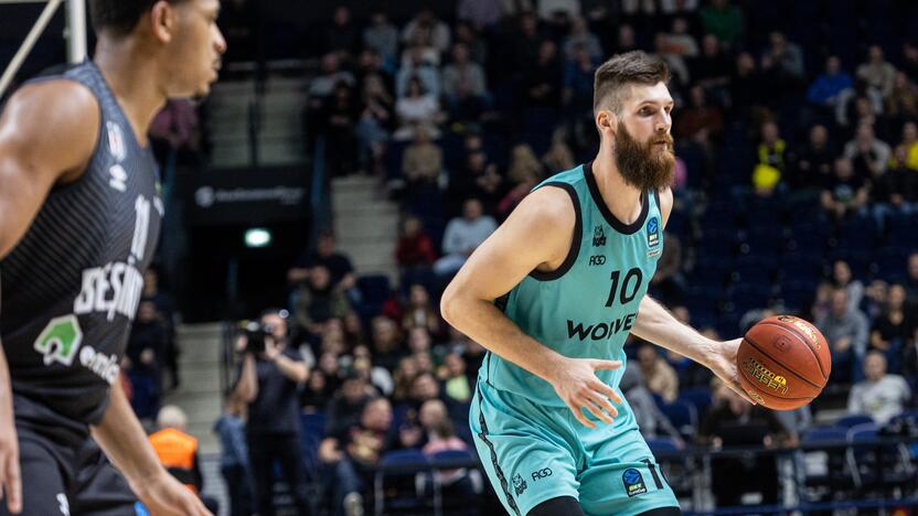 Europos taurė: Vilniaus  „Wolves“ – Stambulo „Bešiktaš“ 90:88