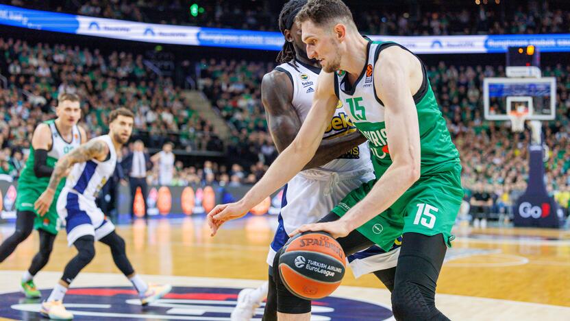 Eurolyga: Kauno „Žalgiris“ – Stambulo „Fenerbahce“ 98:75