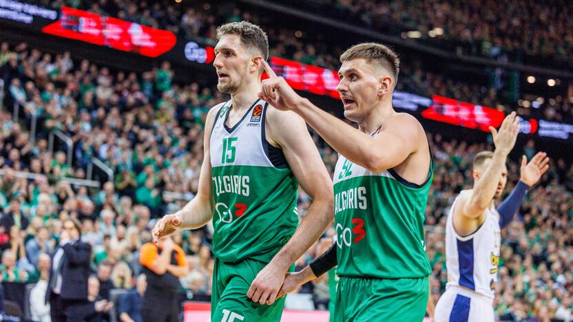 Eurolyga: Kauno „Žalgiris“ – Stambulo „Fenerbahce“ 98:75