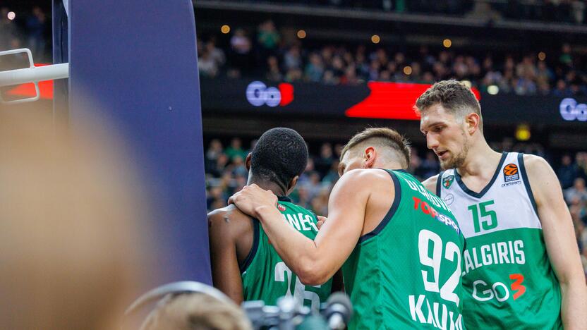 Eurolyga: Kauno „Žalgiris“ – Stambulo „Fenerbahce“ 98:75