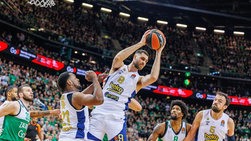 Eurolyga: Kauno „Žalgiris“ – Stambulo „Fenerbahce“ 98:75