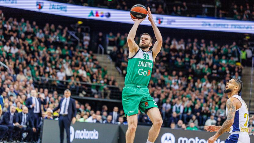 Eurolyga: Kauno „Žalgiris“ – Stambulo „Fenerbahce“ 98:75