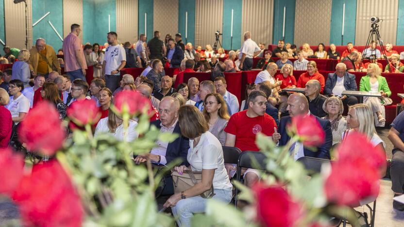 LSDP partijos konferencija Šventojoje