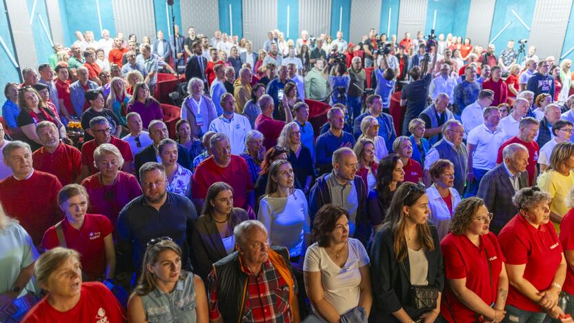 LSDP partijos konferencija Šventojoje