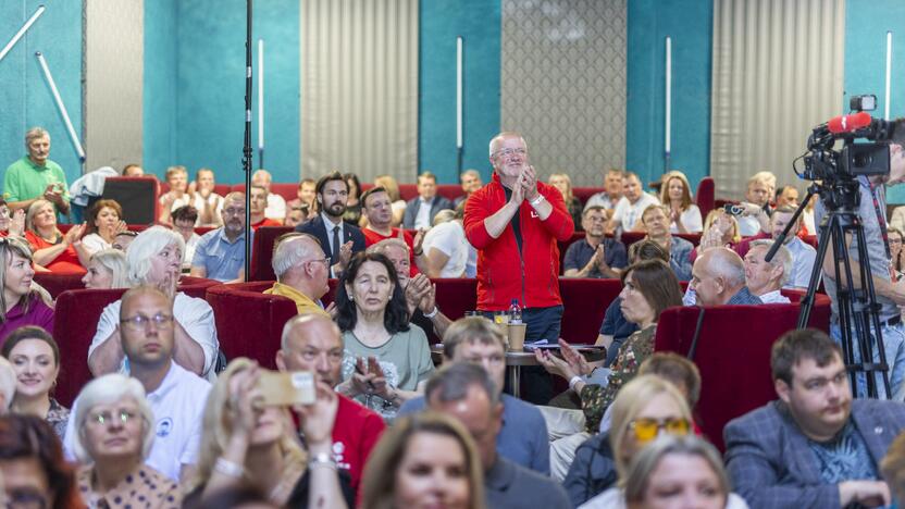 LSDP partijos konferencija Šventojoje