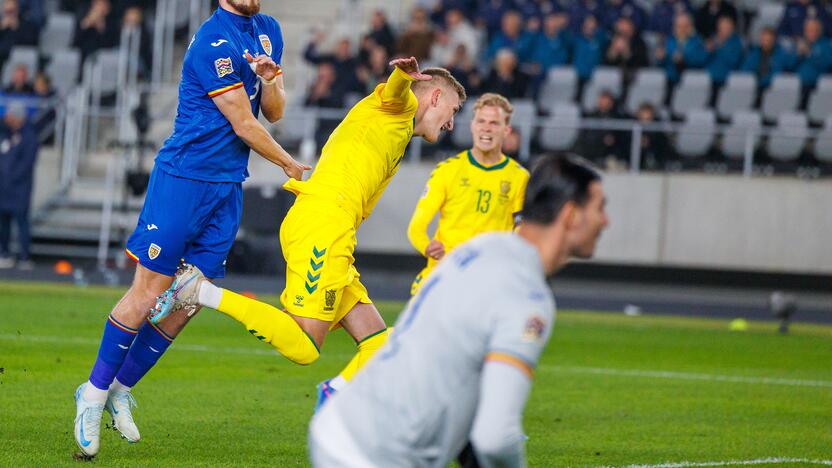 UEFA Tautų lyga: Lietuva – Rumunija 1:2