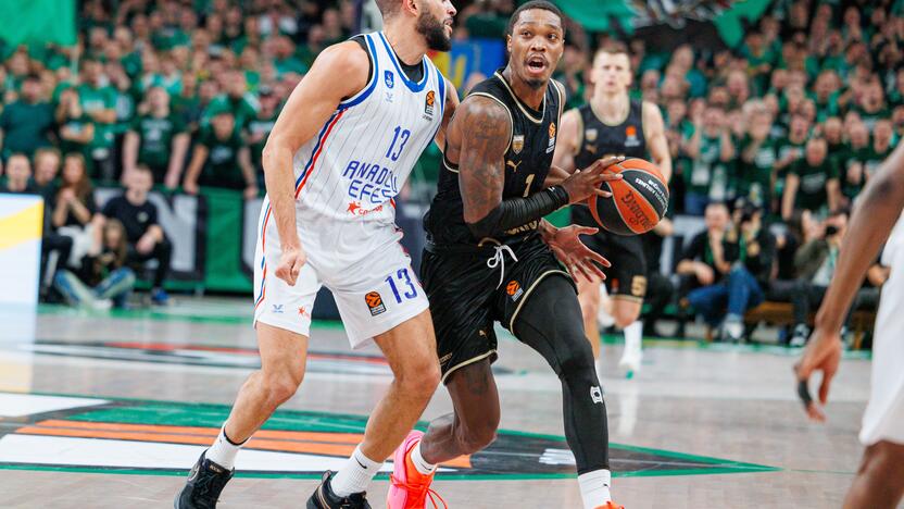 Eurolyga: Kauno „Žalgiris“ – Stambulo „Anadolu Efes“ 85:72