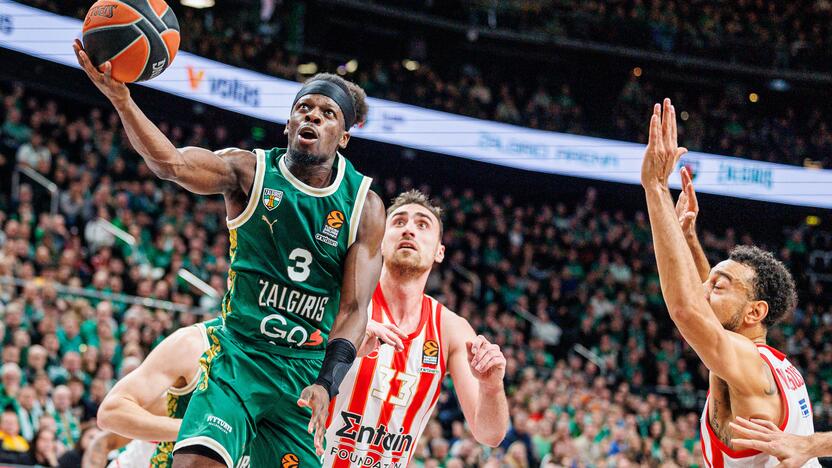 Eurolyga: Kauno „Žalgiris“ – Pirėjo „Olympiacos“