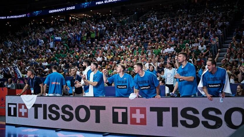 Europos krepšinio čempionatas: Lietuva – Slovėnija 85:92