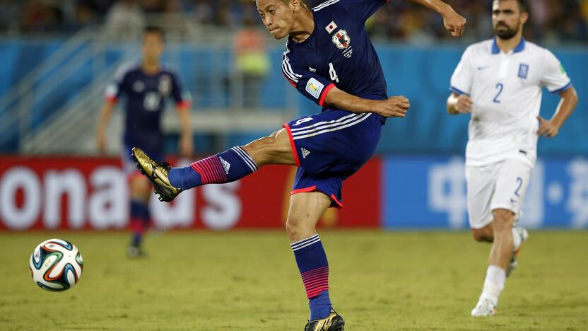 Pasaulio futbolo čempionatas: Japonija - Graikija