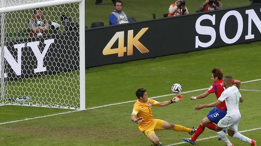 Pasaulio futbolo čempionatas: Alžyras - Pietų Korėja