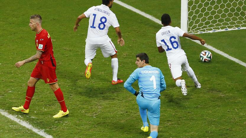 Pasaulio futbolo čempionatas: Belgija - JAV