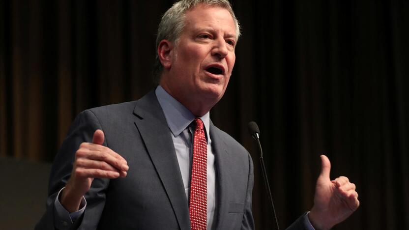 Niujorko meras Billas de Blasio