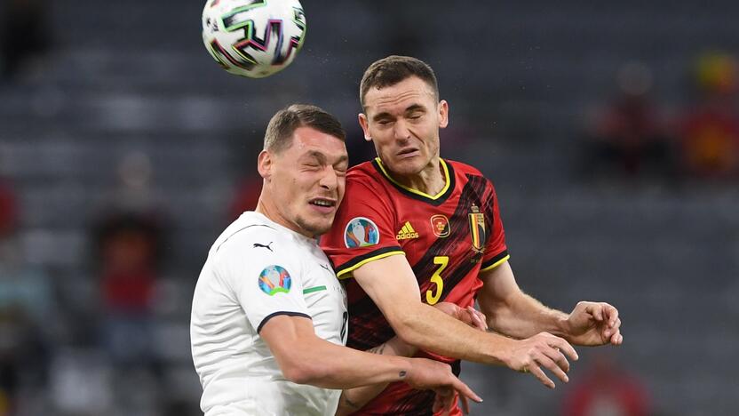 Euro 2020 ketvirtfinalis: Belgija – Italija 1:2