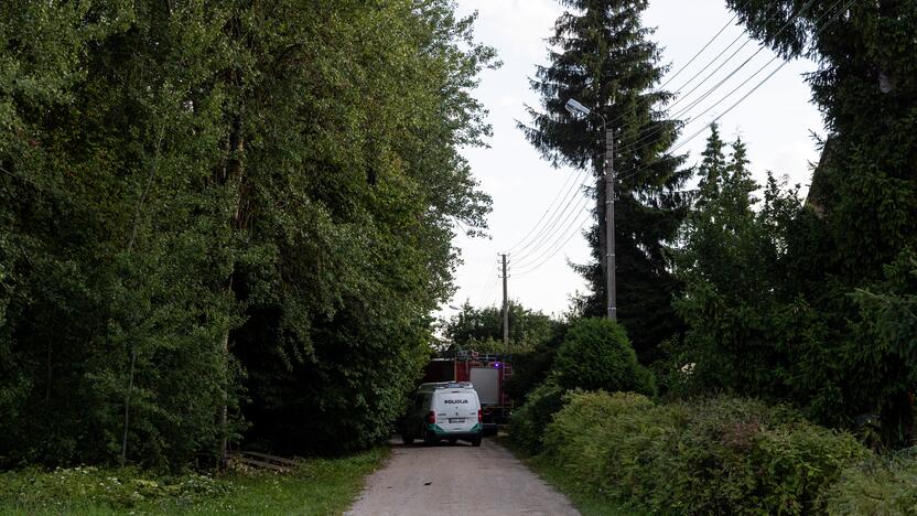 Automobilio sprogimo Molėtų rajone apylinkės