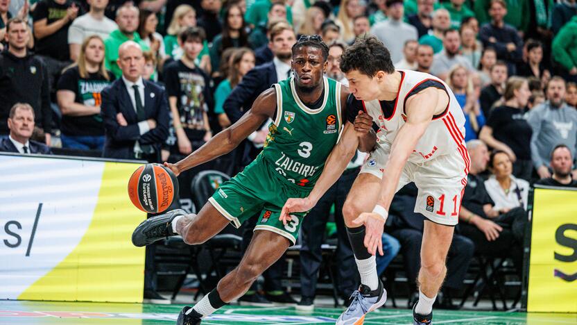 Eurolyga: Kauno „Žalgiris“ – Miuncheno „Bayern“ 82:97