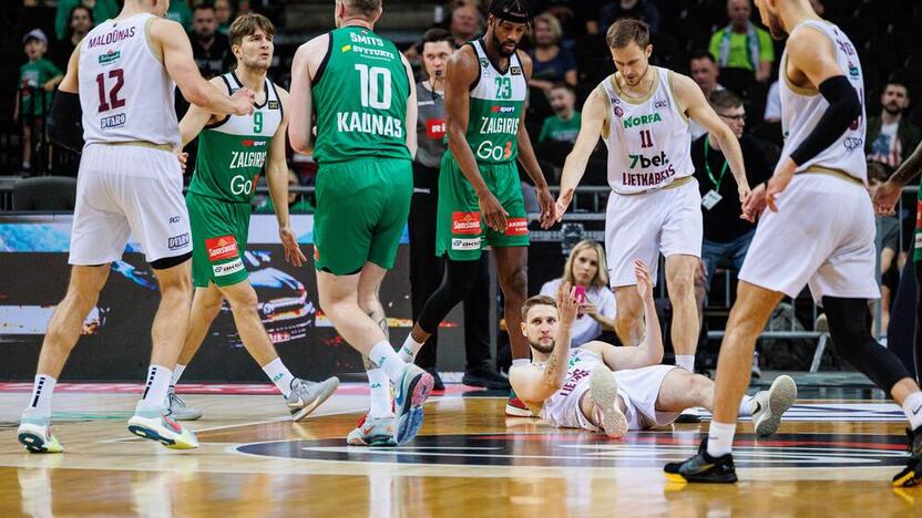 LKL pusfinalis: Kauno „Žalgiris“ – Panevėžio „7bet-Lietkabelis“ 93:72