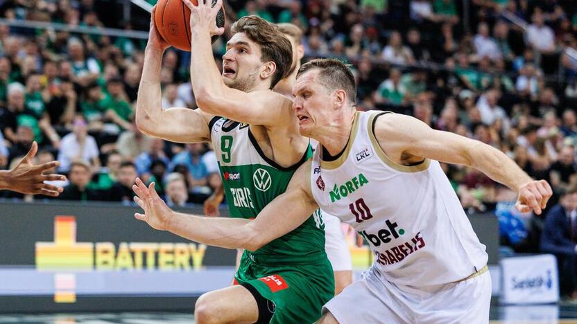 LKL pusfinalis: Kauno „Žalgiris“ – Panevėžio „7bet-Lietkabelis“ 93:72