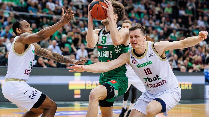 LKL pusfinalis: Kauno „Žalgiris“ – Panevėžio „7bet-Lietkabelis“ 93:72