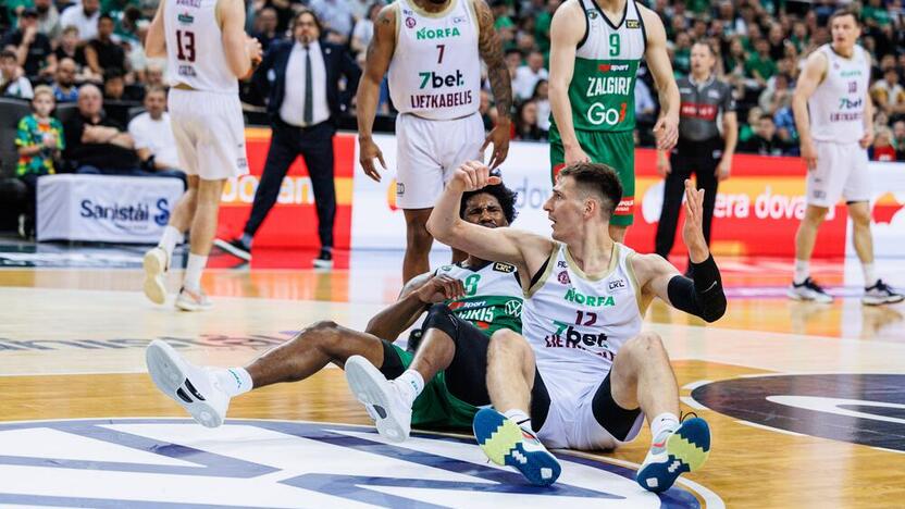 LKL pusfinalis: Kauno „Žalgiris“ – Panevėžio „7bet-Lietkabelis“ 93:72