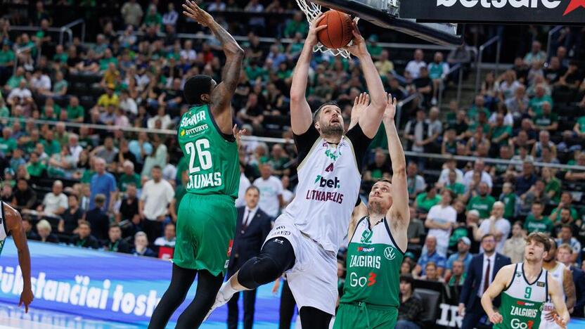 LKL pusfinalis: Kauno „Žalgiris“ – Panevėžio „7bet-Lietkabelis“ 93:72