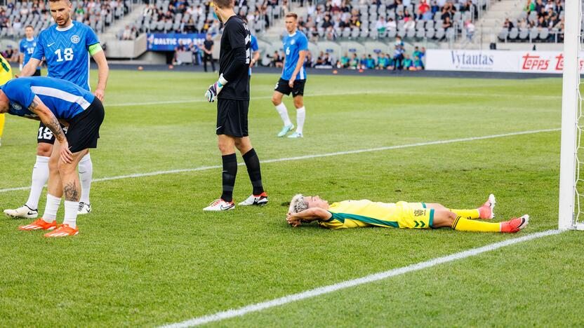 Baltijos futbolo taurės finalas: Lietuva – Estija