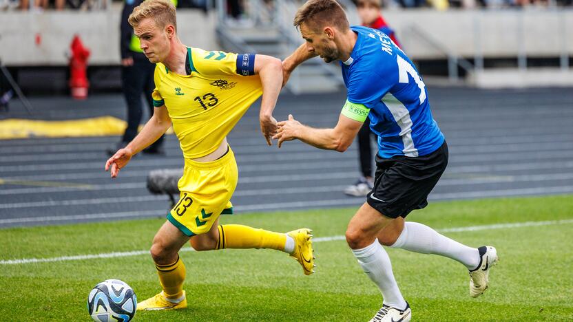 Baltijos futbolo taurės finalas: Lietuva – Estija