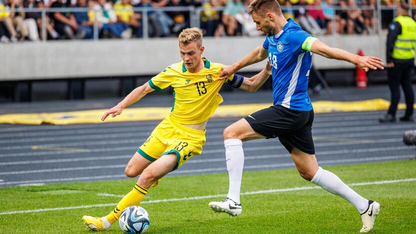 Baltijos futbolo taurės finalas: Lietuva – Estija