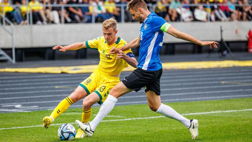 Baltijos futbolo taurės finalas: Lietuva – Estija