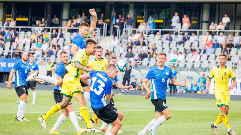 Baltijos futbolo taurės finalas: Lietuva – Estija