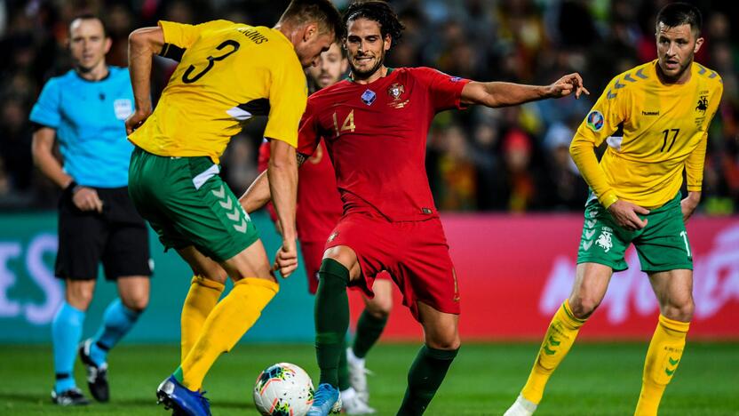 Europos futbolo čempionato atranka: Portugalija – Lietuva 6:0