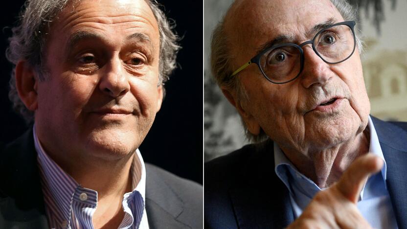 Michelis Platini ir Seppas Blatteris