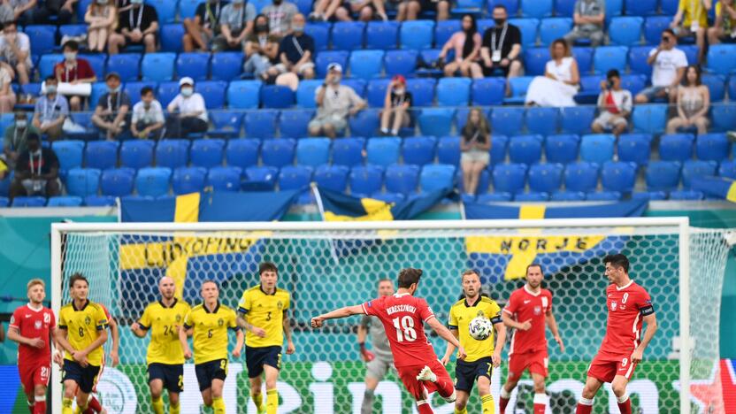 Europos futbolo čempionatas: Švedija–Lenkija 3:2