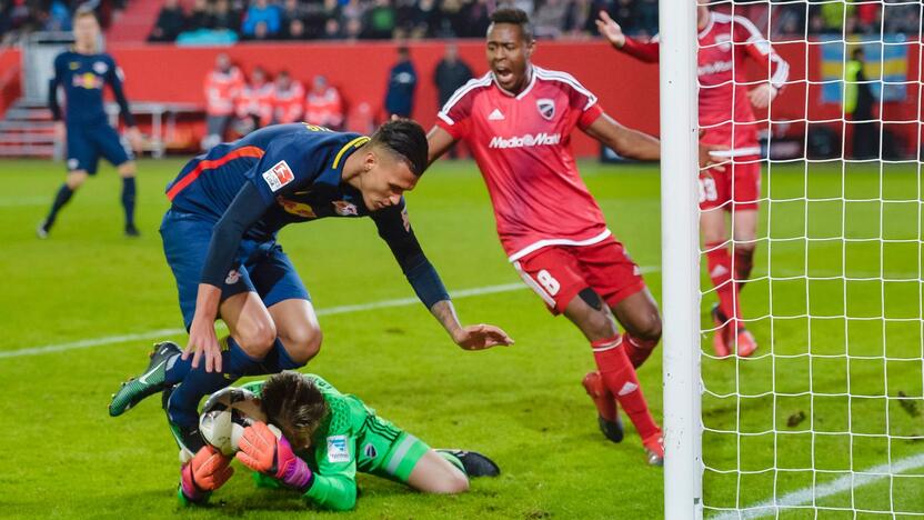 "Ingolstadt“ futbolininkai namie 1:0 įveikė „Leipzig“ 