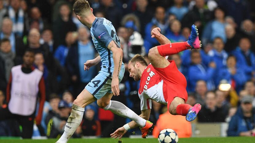 "Manchester City" 5:3 įveikė "Monaco" ekipą